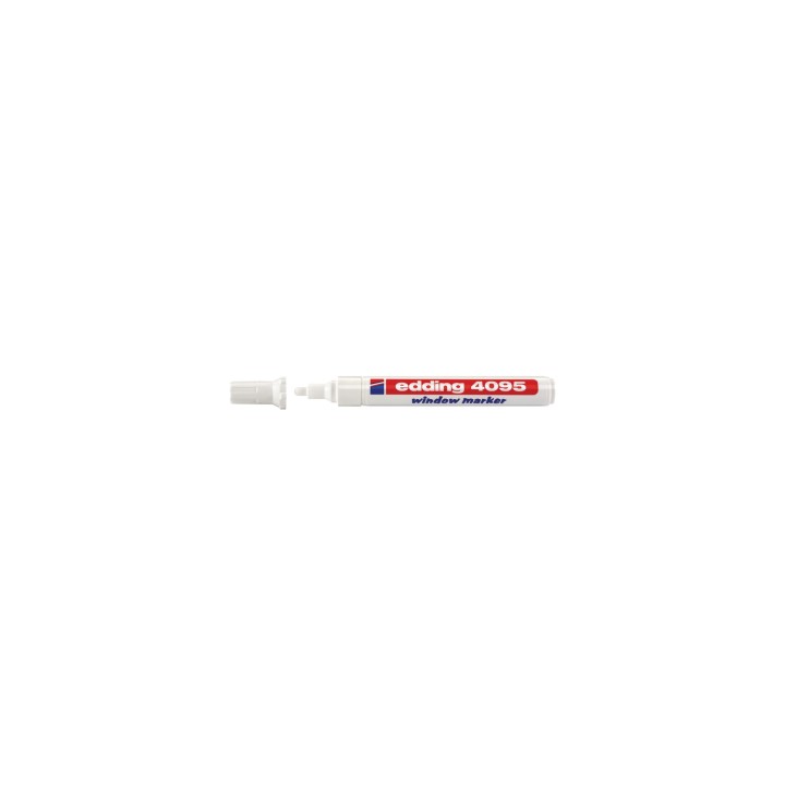 Edding 4095 marcador de tiza Cincel Blanco 1 pieza(s)