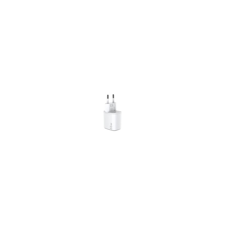 Celly UPTC1USB1USBC35 cargador de dispositivo móvil Universal Blanco Corriente alterna Carga rápida Interior