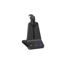 Yealink WH63 E2 Teams Auriculares Inalámbrico gancho de oreja Llamadas/Música Negro