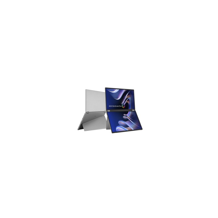 ASUS ZenScreen Duo OLED MQ149CD pantalla para PC 35,6 cm (14") 1920 x 1200 Pixeles WUXGA Plata