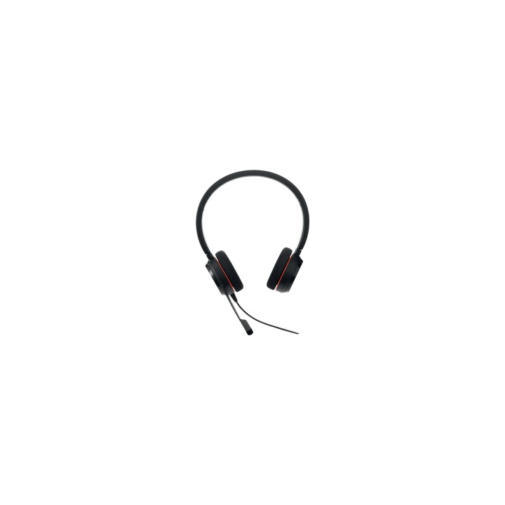 Jabra Evolve 20 Auriculares Alámbrico Diadema Oficina/Centro de llamadas USB Type-C / USB Type-A Negro
