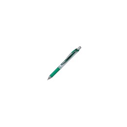 Pentel EnerGel Xm Bolígrafo de gel de punta retráctil Verde 1 pieza(s)