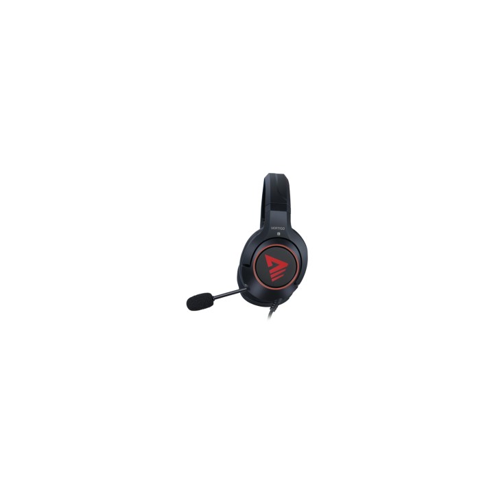 Savio SAVGH-VERTIGO auricular y casco Auriculares Alámbrico Juego Negro