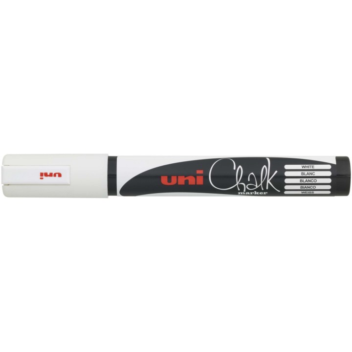 Uni-Ball ChalkGlass Chalk marcador de tiza Blanco 1 pieza(s)