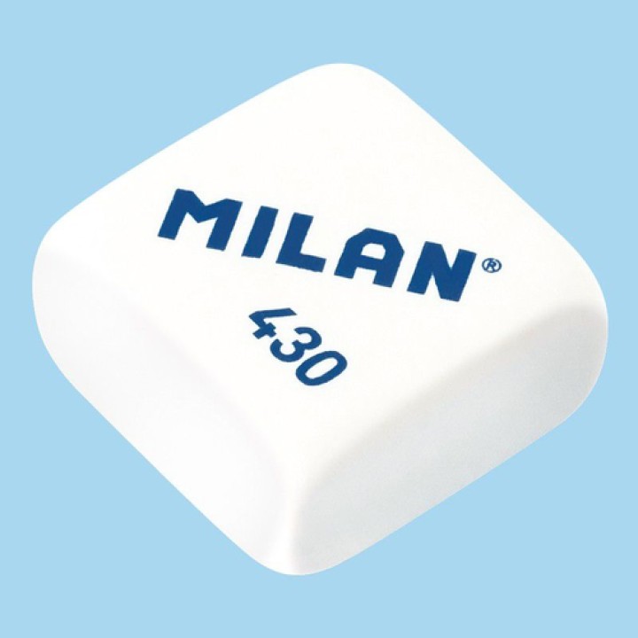 Milan BMM9215 goma Caucho Rosa, Blanco 4 pieza(s)