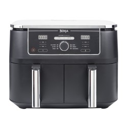 Ninja AF400EU freidora Doble 9,5 L Independiente 2470 W Freidora de aire caliente Negro
