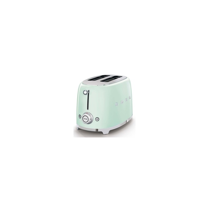 Smeg TSF01PGEU tostadora 6 2 rebanada(s) 950 W Verde