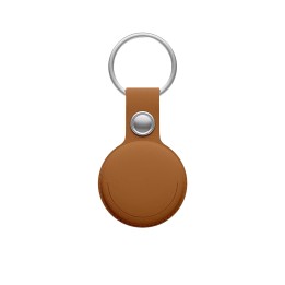 Leotec EasyTag Dual iOS & Android Blanco con Llavero Marrón
