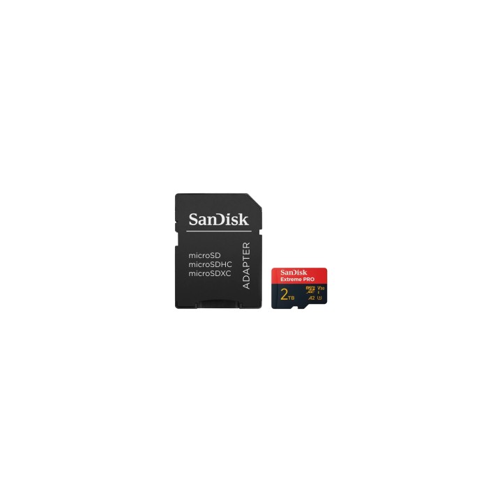 SanDisk Extreme PRO 2 TB MicroSDXC UHS-I Clase 10
