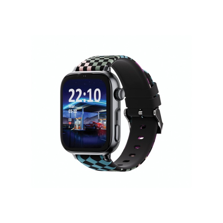 SaveFamily SaveWatch Plus 2 Reloj Inteligente para niños 4G Esfera Negra correa silicona Loop