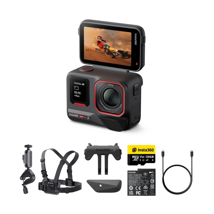 Insta360 Ace Pro 2 cámara para deporte de acción 50 MP 8K Ultra HD 25,4 / 1,3 mm (1 / 1.3") Wifi 177,7 g