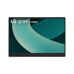 LG 17MT70 Monitor portátil Negro, Acero inoxidable 43,2 cm (17") LED 2560 x 1600 Pixeles