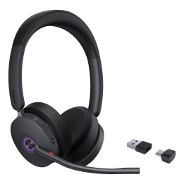 Yealink BH74 Teams USB-C/A Auriculares Inalámbrico Diadema Oficina/Centro de llamadas USB Type-C / USB Type-A Bluetooth Negro