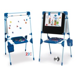 NINCO 52112 tablero o accesorio magnético Metal Negro, Azul, Blanco
