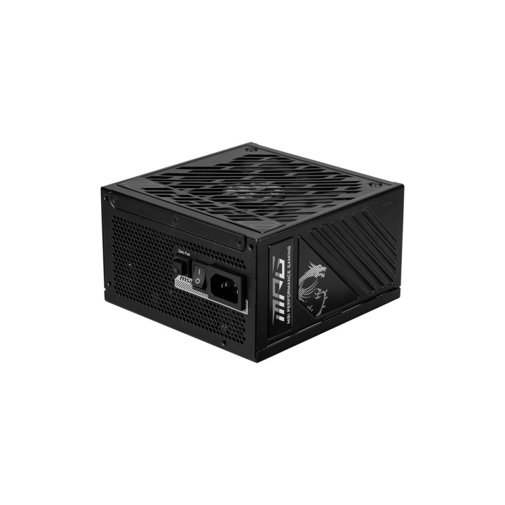 MSI MPG A1250GS PCIE5 unidad de fuente de alimentación 1250 W 20+4 pin ATX ATX Negro