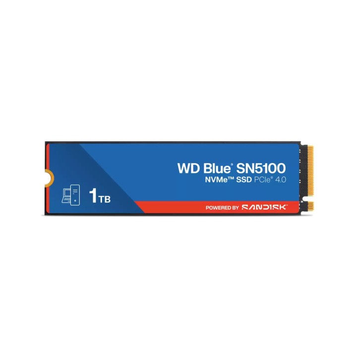 SanDisk WD Blue SN5100 1 TB M.2 PCI Express 4.0 NVMe QLC 3D NAND