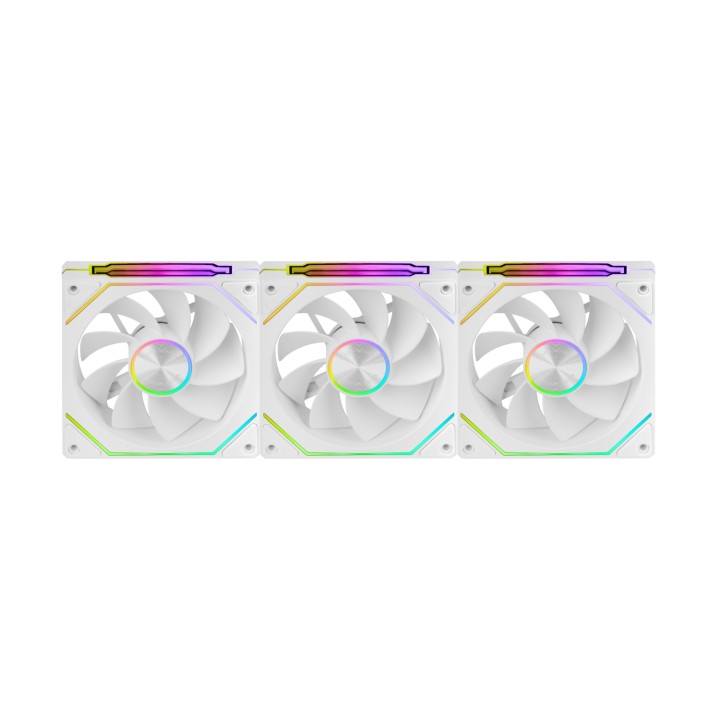 Mars Gaming MF-LINKFINITYKIT2RW Carcasa del ordenador Ventilador 12 cm Blanco 3 pieza(s)
