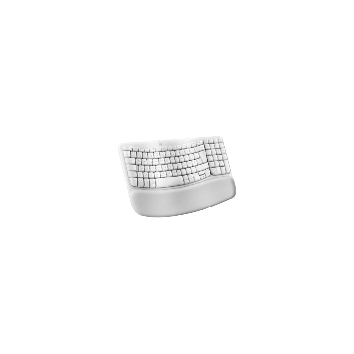 Logitech Wave Keys for Mac teclado Hogar / Oficina Bluetooth QWERTZ Alemán Blanco