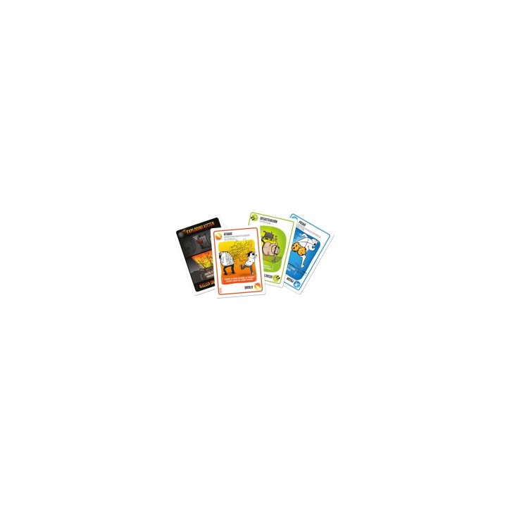 Asmodee Exploding Kittens EKIEK01ES juego de tablero 15 min Juego De Cartas Partido