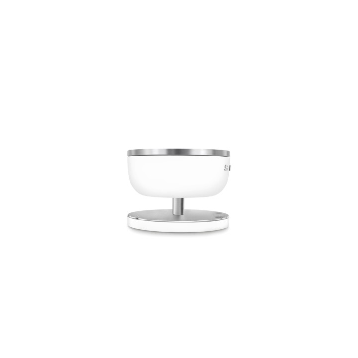 Smeg KSC01WHMWW báscula de cocina Acero inoxidable, Blanco Encimera Alrededor Báscula electrónica de cocina