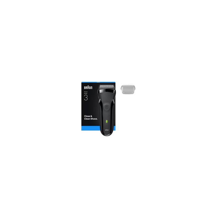 Braun Series 3 300S Máquina de afeitar de láminas Recortadora Negro