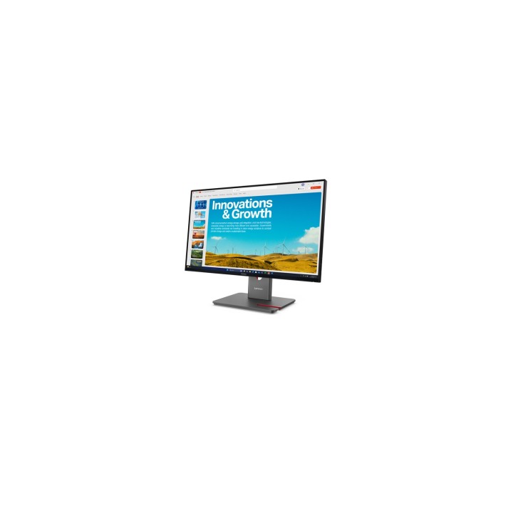 Lenovo ThinkVision P24QD-40 LED display 60,5 cm (23.8") 2560 x 1440 Pixeles Quad HD LCD Negro