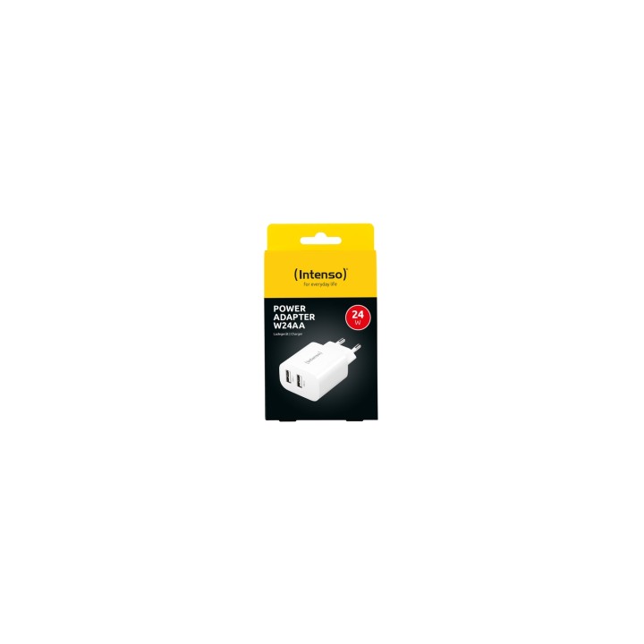 Intenso POWER ADAPTER 2XUSB-A/7802412 Universal Blanco Corriente alterna Interior