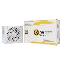 Seasonic CORE GX-850 unidad de fuente de alimentación 850 W 20+4 pin ATX ATX Blanco