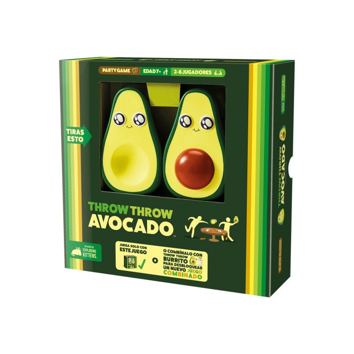 Asmodee Exploding Kittens EKITTA01ES juego de tablero Throw Throw Avocado 15 min Juego De Cartas Partido