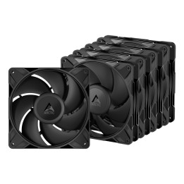 ARCTIC P14 Pro PST Carcasa del ordenador Ventilador 14 cm Negro 5 pieza(s)