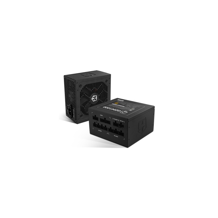 NOX Hummer GDM 1000W GOLD unidad de fuente de alimentación 20+4 pin ATX ATX Negro