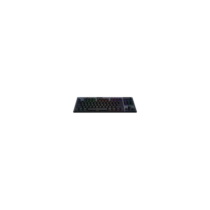 Logitech G G915 X Lightspeed teclado Juego USB + RF Wireless + Bluetooth QWERTY Internacional de EE.UU. Negro