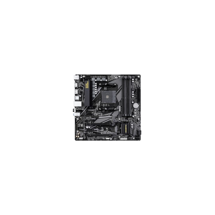 GIGABYTE B550M DS3H AC R2 Placa base - Procesadores AMD Ryzen 5000, VRM de 5+3 fases, hasta 4733 MHz DDR4 (O.C.), 1x M.2 PCIe