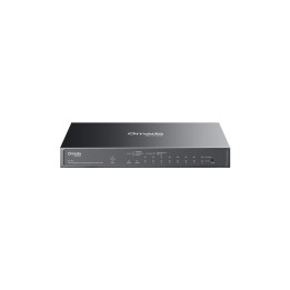 TP-Link Omada ES210GP switch Gestionado L2 Gigabit Ethernet (10/100/1000) Energía sobre Ethernet (PoE) DIN rail Negro