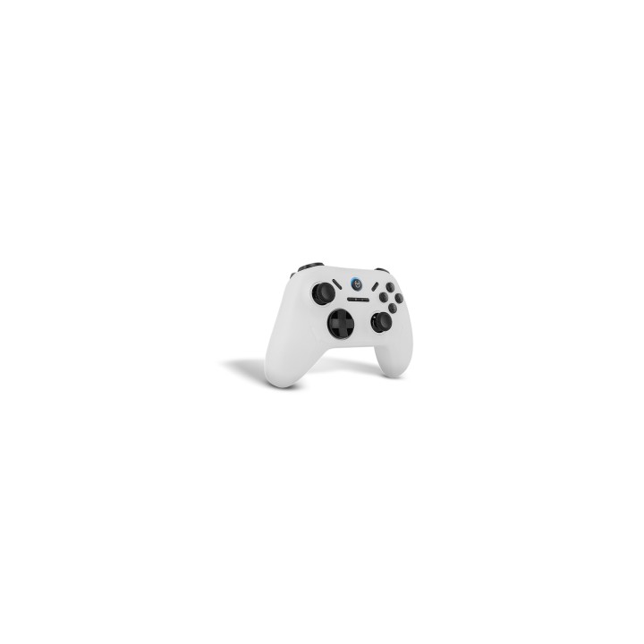 Krom Kadoer Blanco Bluetooth/USB Palanca de mando Digital Android, Nintendo Switch, Nintendo Switch 2, PC, iOS