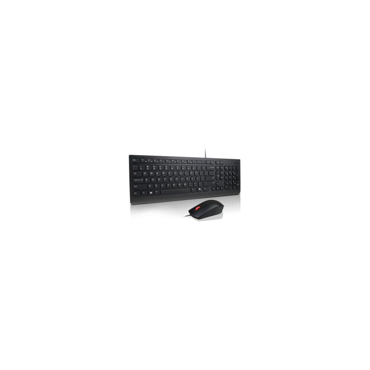 Lenovo 4X31R64414 teclado Ratón incluido Universal USB Alemán Negro