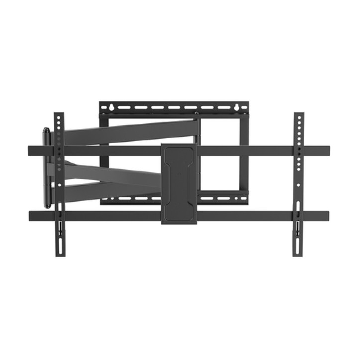 AISENS Soporte Pro Giratorio, Inclinable y Nivelable para Monitor/TV 50kg de 43"-80", Negro