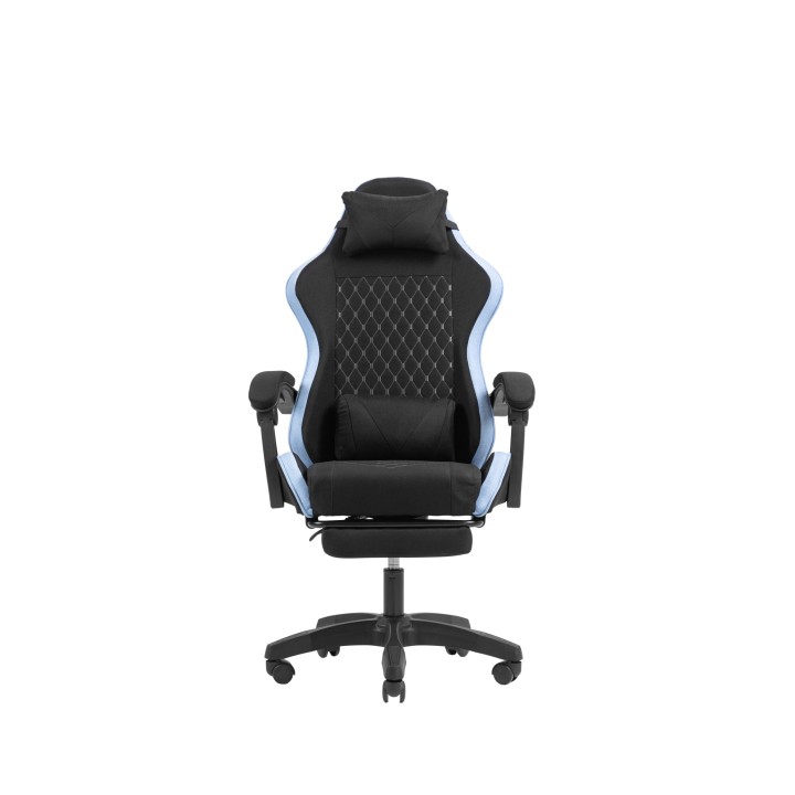Mars Gaming MGC-X Fabric Silla para videojuegos de PC Asiento acolchado Negro, Azul