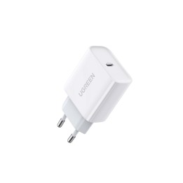 Ugreen 60450 cargador de dispositivo móvil Universal Blanco Corriente alterna Carga rápida Interior