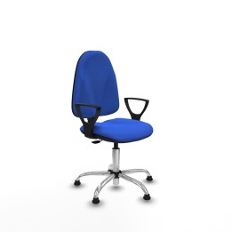 Piqueras y Crespo Algarra CP bali azul brazos fijos base cromada topes
