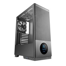 Tacens 2SAGITTA20 carcasa de ordenador Midi Tower Negro