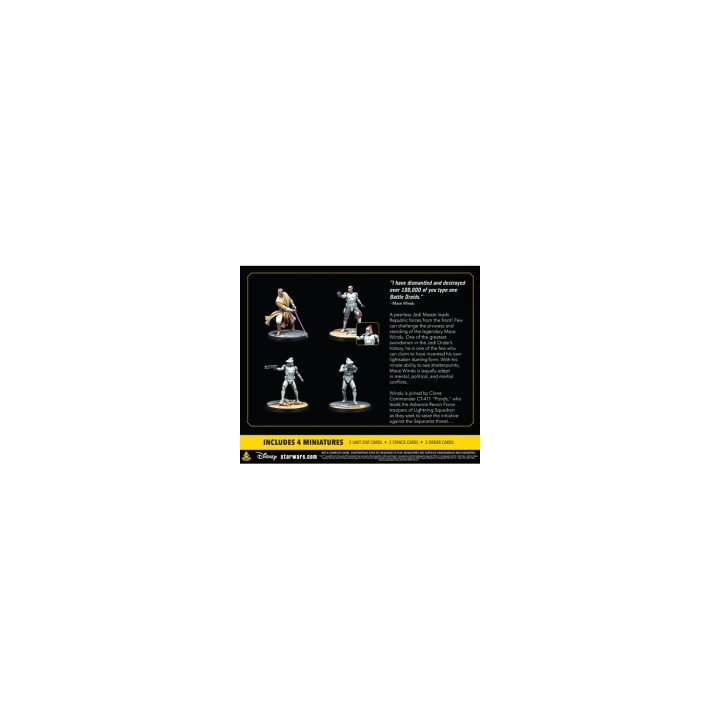 Asmodee Star Wars: Shatterpoint - This Party's Over: Mace Windu Squad Pack Figura