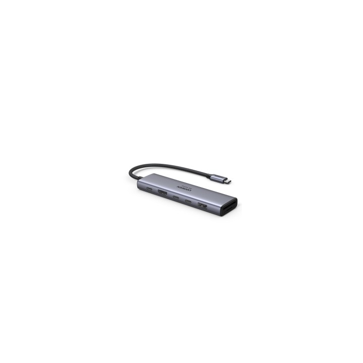 Ugreen REVODOK 7-IN-1 4K@60HZ HDMI DOCK Acoplamiento Base Gris