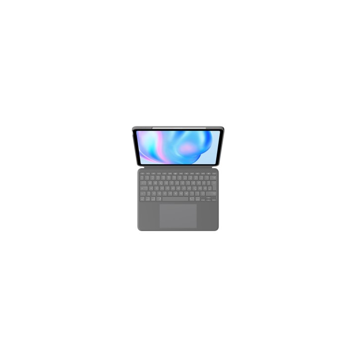 Logitech Combo Touch QWERTZ Alemán Smart Connector Gris