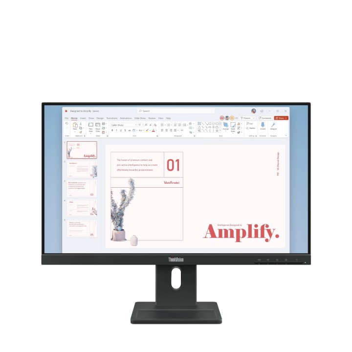Lenovo ThinkVision E24-40 LED display 60,5 cm (23.8") 1920 x 1080 Pixeles Full HD LCD Negro