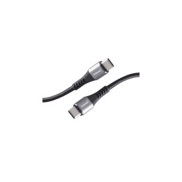 Intenso Cable de carga/datos USB-C C315C, 1,5 m, carga rápida hasta 60 vatios, negro