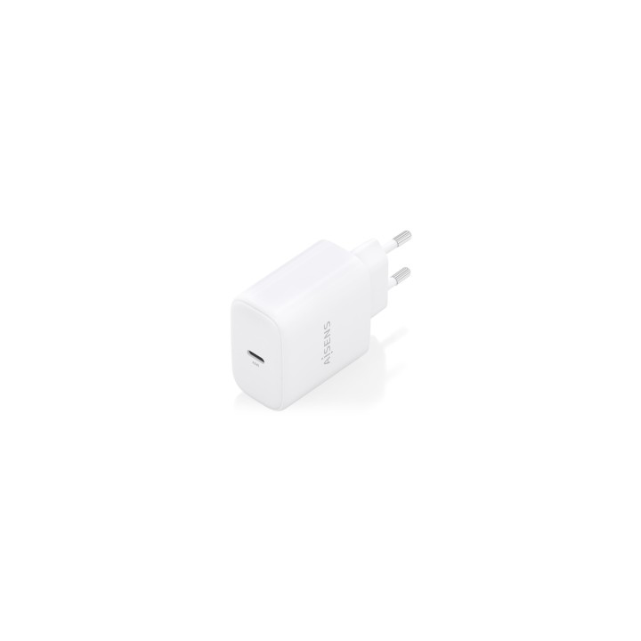 AISENS Cargador GaN 45W, 1xUSB-C PD3.0, Blanco