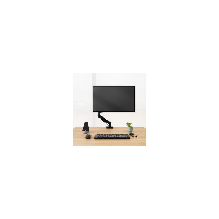 TooQ DB1733TNR-B soporte para monitor 81,3 cm (32") Escritorio Negro