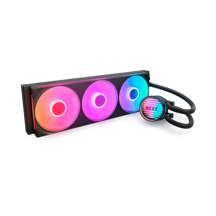 NZXT Kraken Core 360 RGB Procesador Kit de refrigeración líquida 12 cm Negro 1 pieza(s)