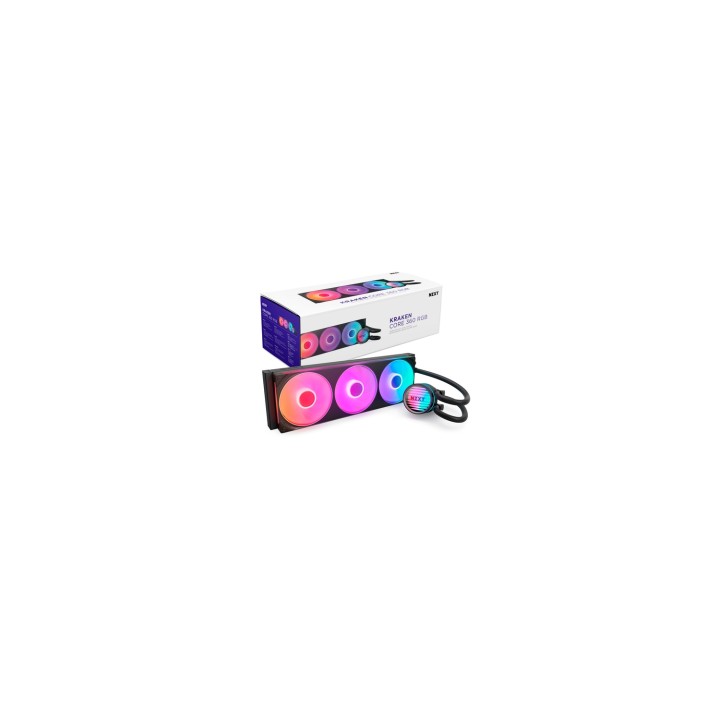 NZXT Kraken Core 360 RGB Procesador Kit de refrigeración líquida 12 cm Negro 1 pieza(s)